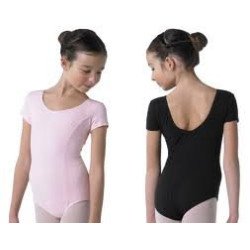 CC420C Cap sleeve leotard - body manica corta Bimba