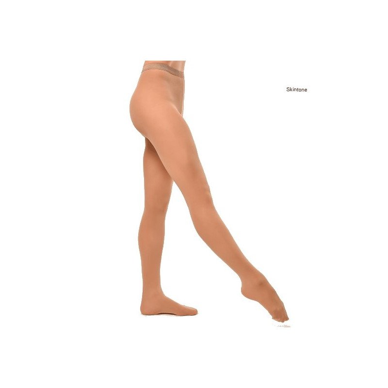 Collant con piedi bimba