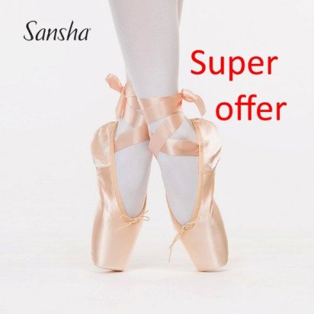 PUNTA SANSHA raso carneSUPER OFFERTA