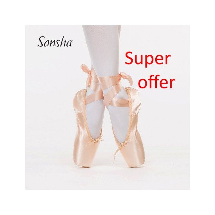 PUNTA SANSHA raso carneSUPER OFFERTA