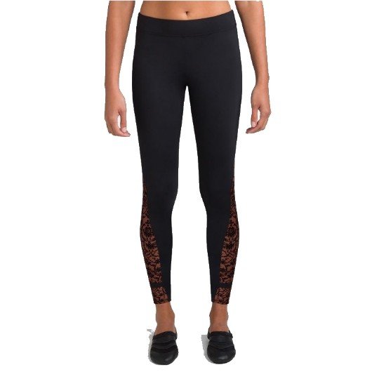 11131W Rococó Riche Legging w / Inserto de malla